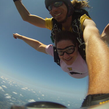 My first ever skydive
