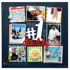 #1 Daddy{Lily Bee Design}