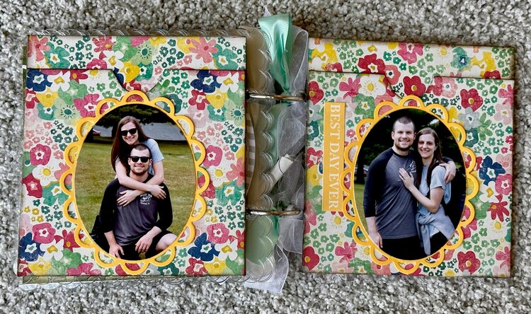 Mini Engagement Album Using Some Sparkle City Collection By Shimelle