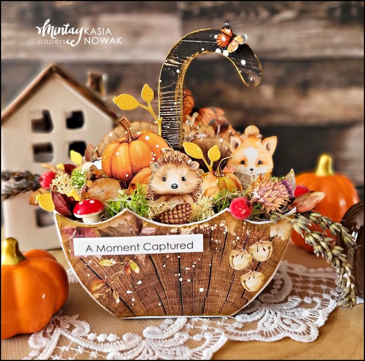 Fall decor with Autumn Book and &quot;Fall festival&quot; collection by Katarzyna Nowak