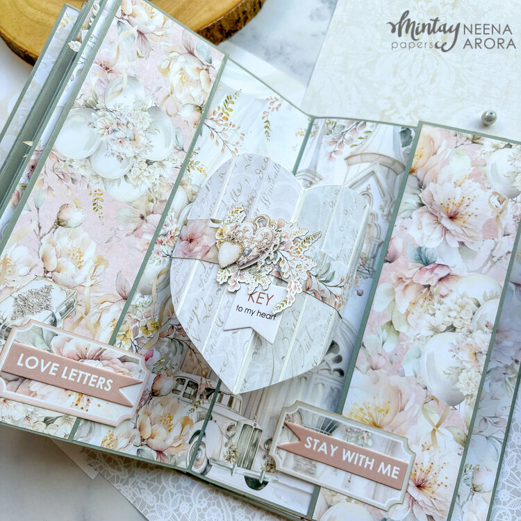 Album with pop - ups with &quot;Always &amp; Forever&quot; line by Neena Arora