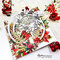 Easel cards with "White christmas" collection and Chippies by barbara Paterno