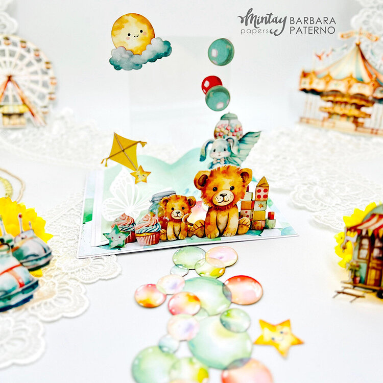 Circus decor with &quot;Playtime&quot; collection by Barbara Paterno