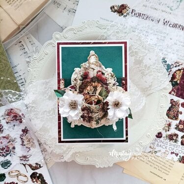Card with &quot;Bohemian wedding&quot; collection by Dominika Panicka - Sionek