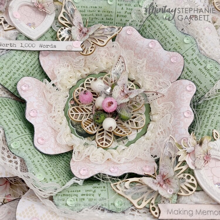 Flower decor with &quot;Peony garden&quot; collection by Stephanie Garbett