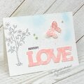 Love is like a Butterfly Card