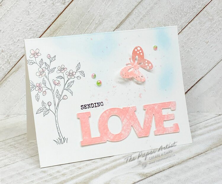 Love is like a Butterfly Card