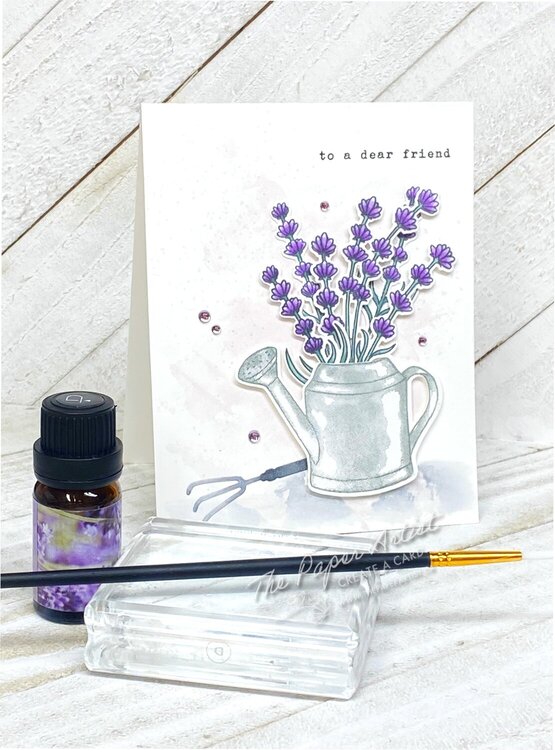 Scented Lavender Card