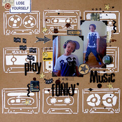Funky music Â� layout by Sanna Lippert