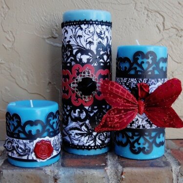 Paper Candle Wraps - Scraps of Darkness