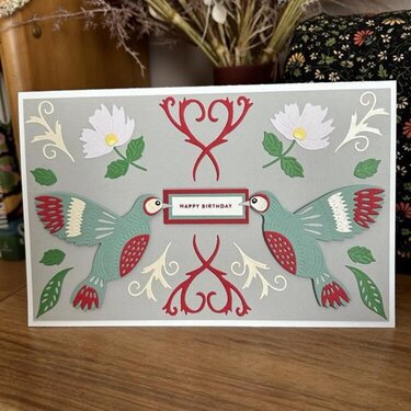 Mom&#039;s Hummingbird Birthday Card 2024