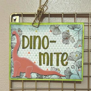 You&#039;re Dino-mite Greeting Card