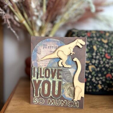 Love You So Munch Valentines Day Card 2024