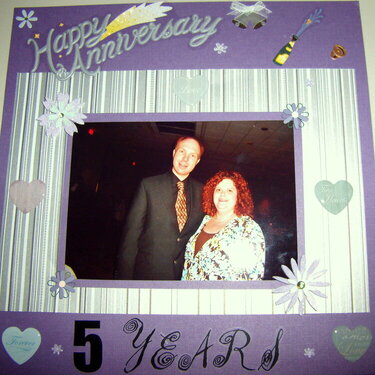 Our 5th Wedding Anniversary