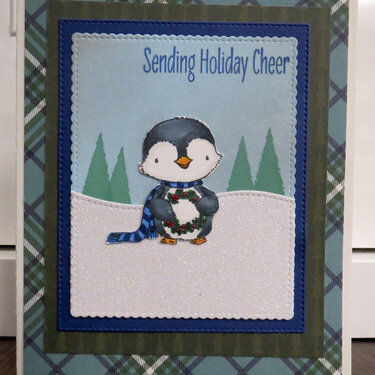 Penguin Christmas Card 2