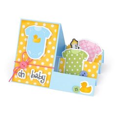 Oh, Baby Triplits Card