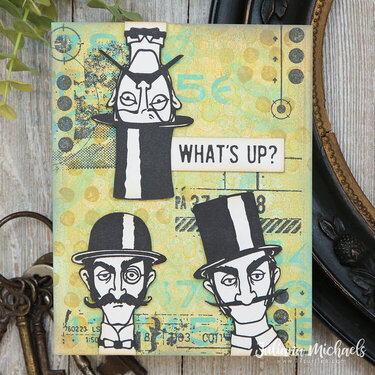 What&#039;s Up Card | Tim Holtz Inquisitive