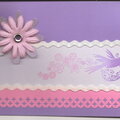 Purple Birdie Card