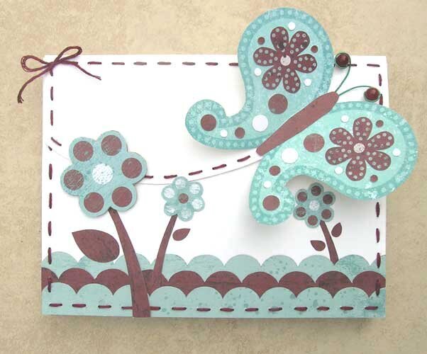 butterfly card box