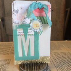American Crafts/Crate Paper/Spellbinders project