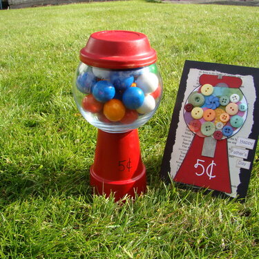 Gumball Machine Project and Card