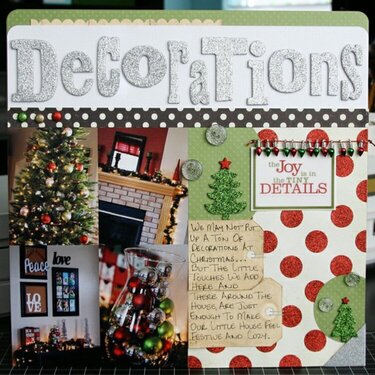Decorations *Creating Keepsakes Nov/Dec 2010*