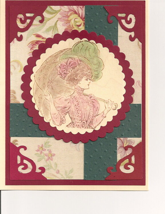 Victorian card