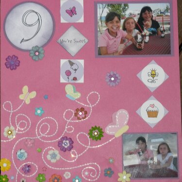 Anna&#039;s 9th Birthday Layout page 3