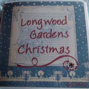 Longwood Gardens Christmas Page 1