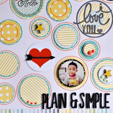 Plain & Simple *Studio Calico February Kit*