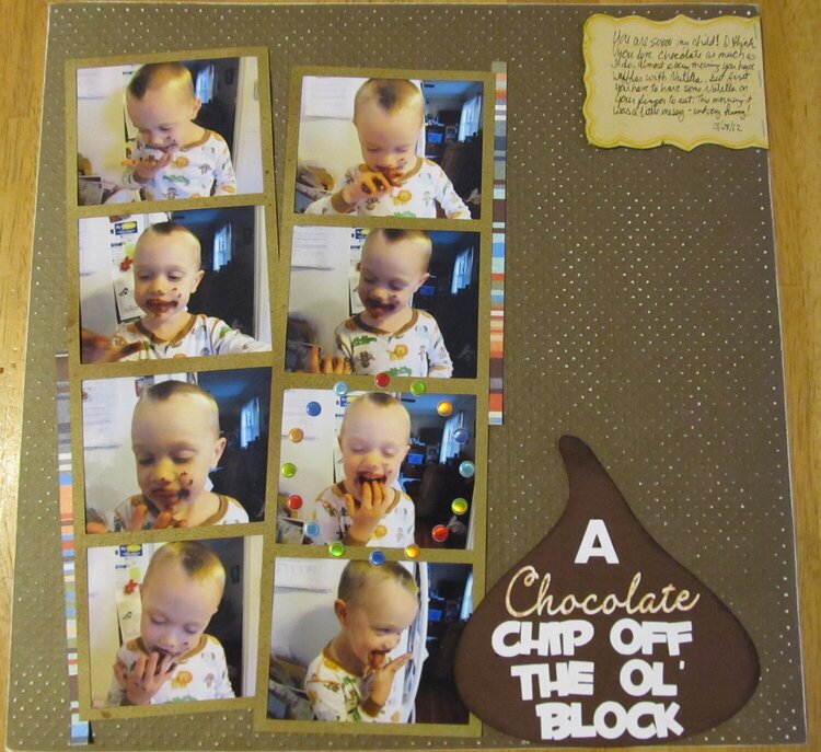 A Chocolate Chip Off the Ol&#039; Block--&quot;CHOCOLATE Challenge&quot;