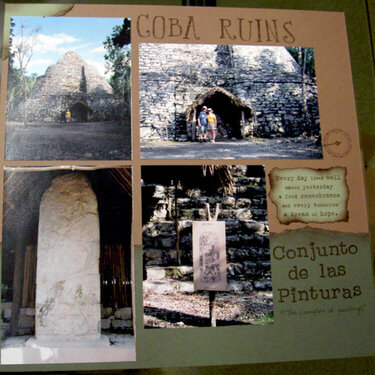 The Coba Ruins, Mexico