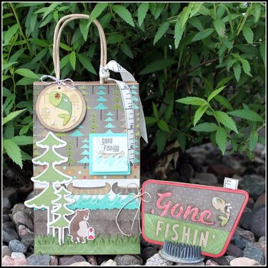 Gone Fishing Gift Bag Set - Father&#039;s Day
