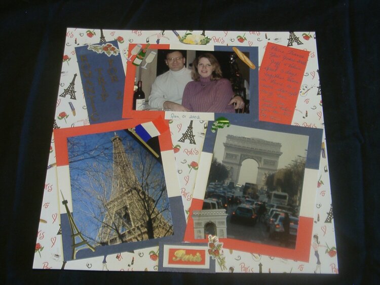 romantic trip to Paris