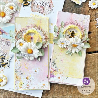 In Full Bloom Cards by Kasia