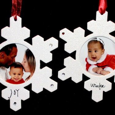 Snow Flake Ornaments