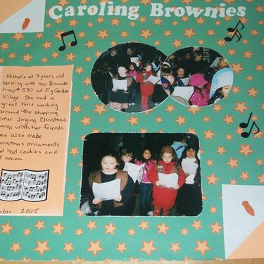 Caroling Brownies