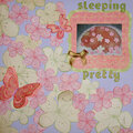 Sleeping Pretty - October Ugly Paper Challenge