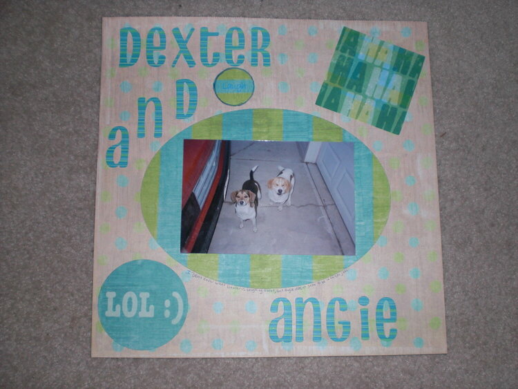 Dexter and Angie