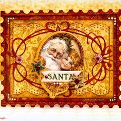 Santa *Bo Bunny and Cards&Scrap*