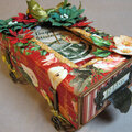 12 Days of Christmas Matchbox with Accordion Album - Graphic 45