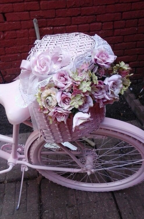 Pinkalicious Vintage Pink Bicycle