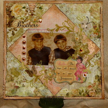 Bella Creations DT SKetch Layout &quot;Brothers&quot;