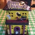 Halloween altered birdhouse