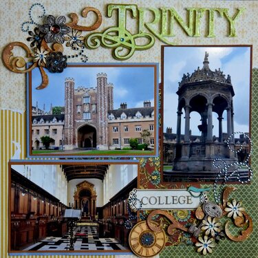Trinity College, Cambridge, England - RIGHT SIDE