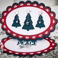 Peace for Christmas ~ Easel Card