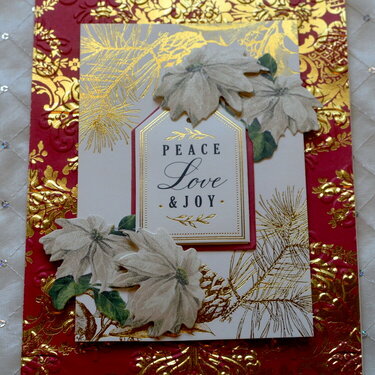 Peace, Love &amp; Joy Christmas Card