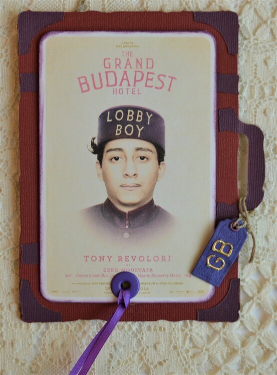 Grand Budapest Hotel Mini Journal