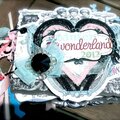 Winter Wonderland mini chipboard album