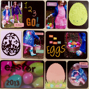 Easter Project Life Page